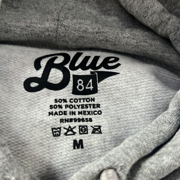 Blue 84 Kids' NCAA Officially Licensed Hooded Sweatshirt Vintage Gray - Picture 2 of 4